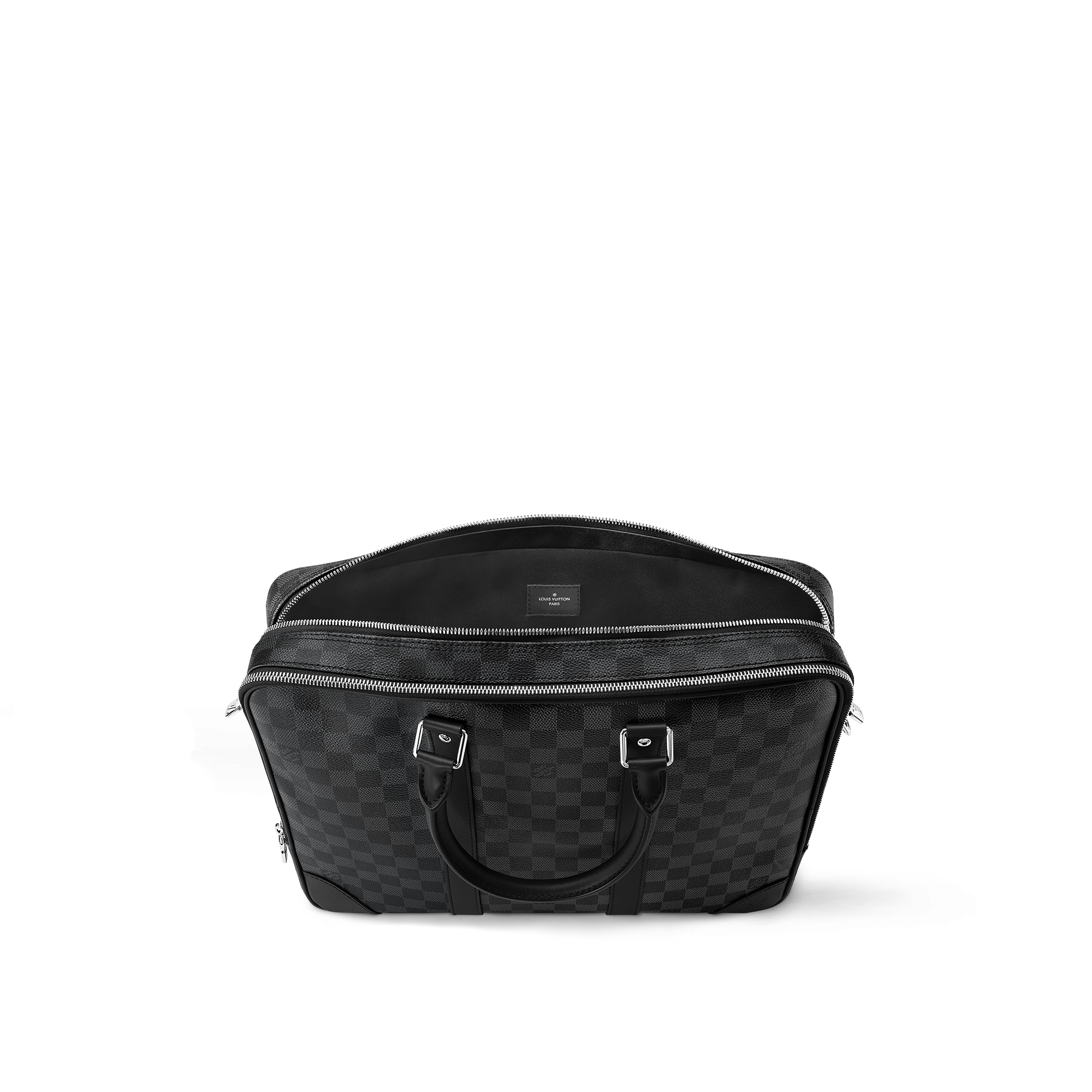 Louis Vuitton Port Document タイガ ビジネスバッグ Porte Documents Voyage Damier Graphite Canvas - Men